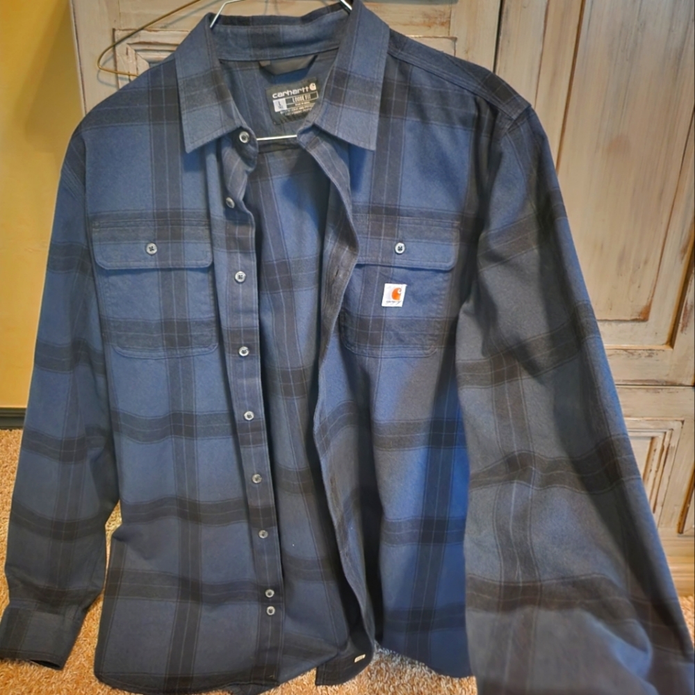 Mens carhartt loose fit large tall